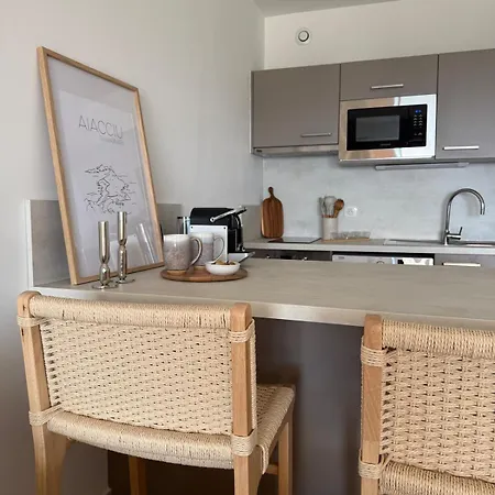 شقة Grand Confort-marinella-face Mer-terrasse أجاكسيو